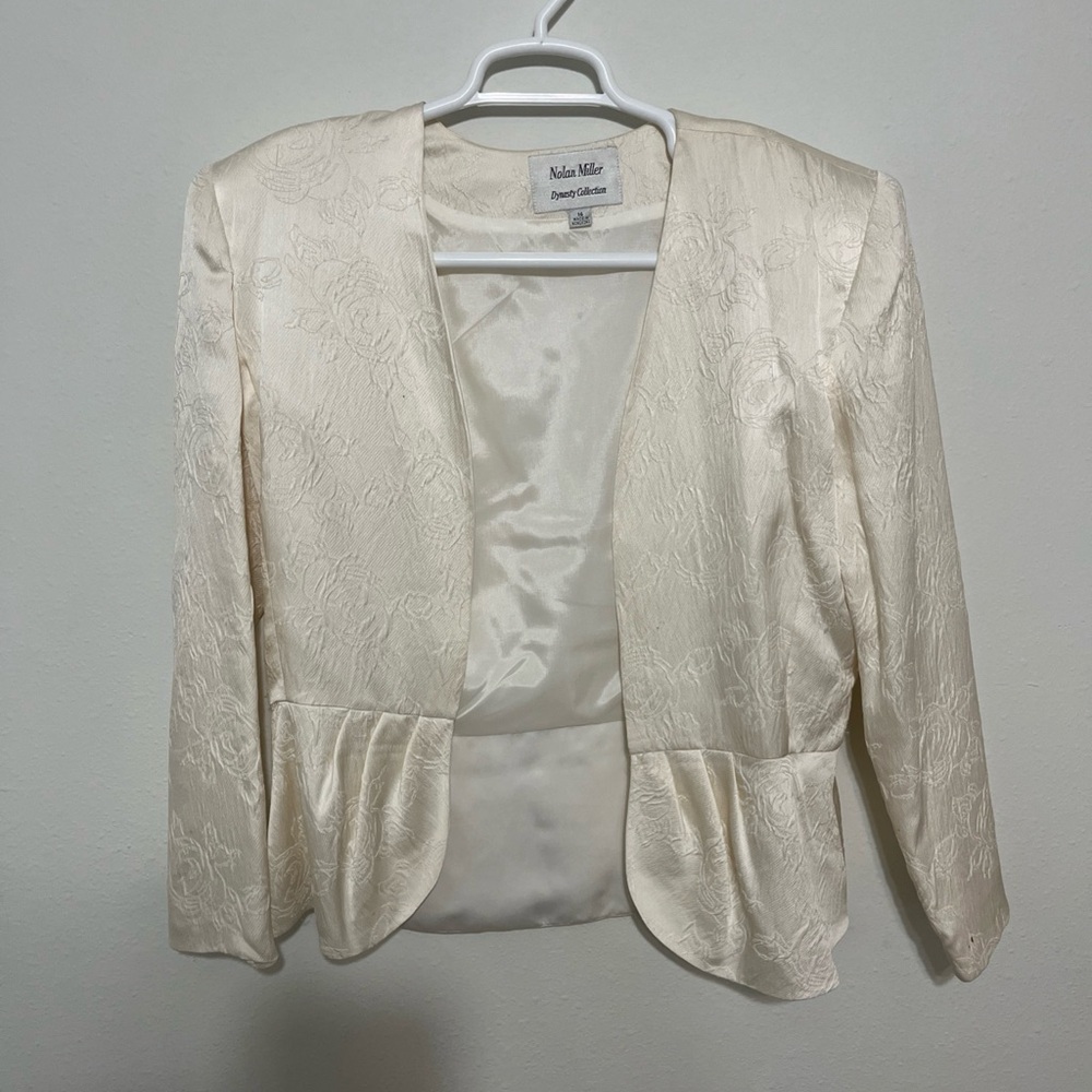 Nolan Miller Dynasty Collection Blazer Women’s Size 14 Long Sleeve